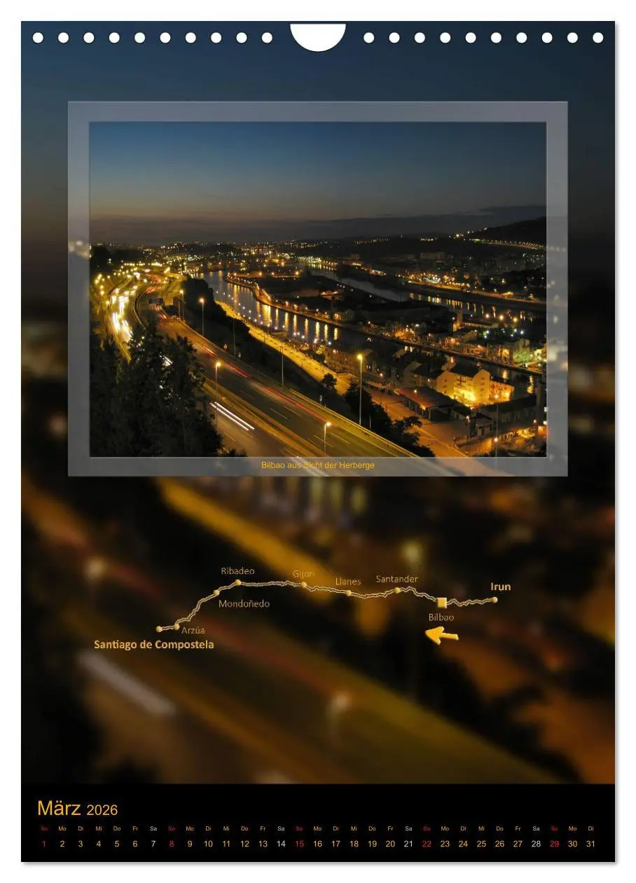 Bild: 9783516477832 | Camino del Norte (Wandkalender 2026 DIN A4 hoch), CALVENDO...