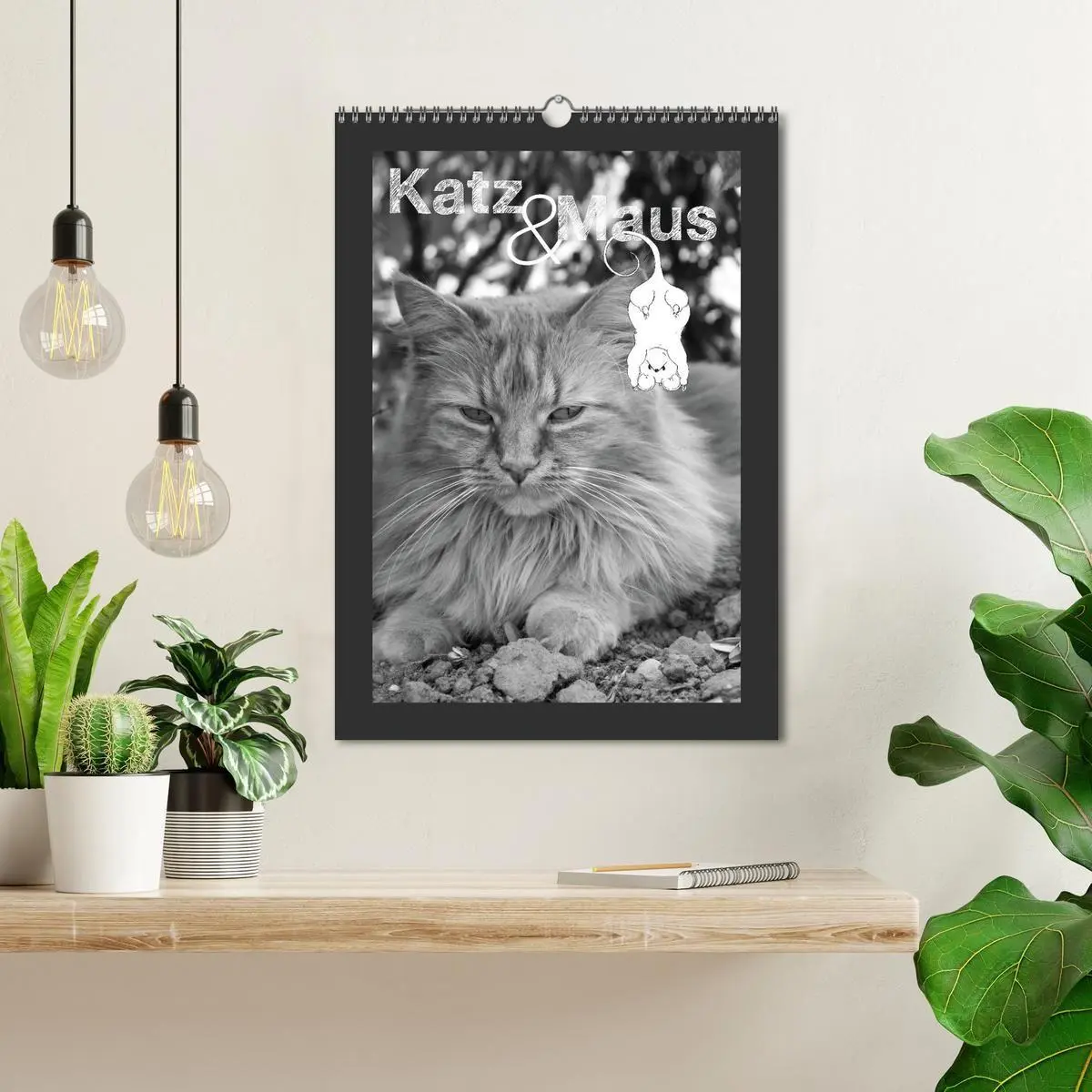 Bild: 9783594147832 | Katz &amp; Maus (Wandkalender 2027 DIN A3 hoch), CALVENDO Monatskalender