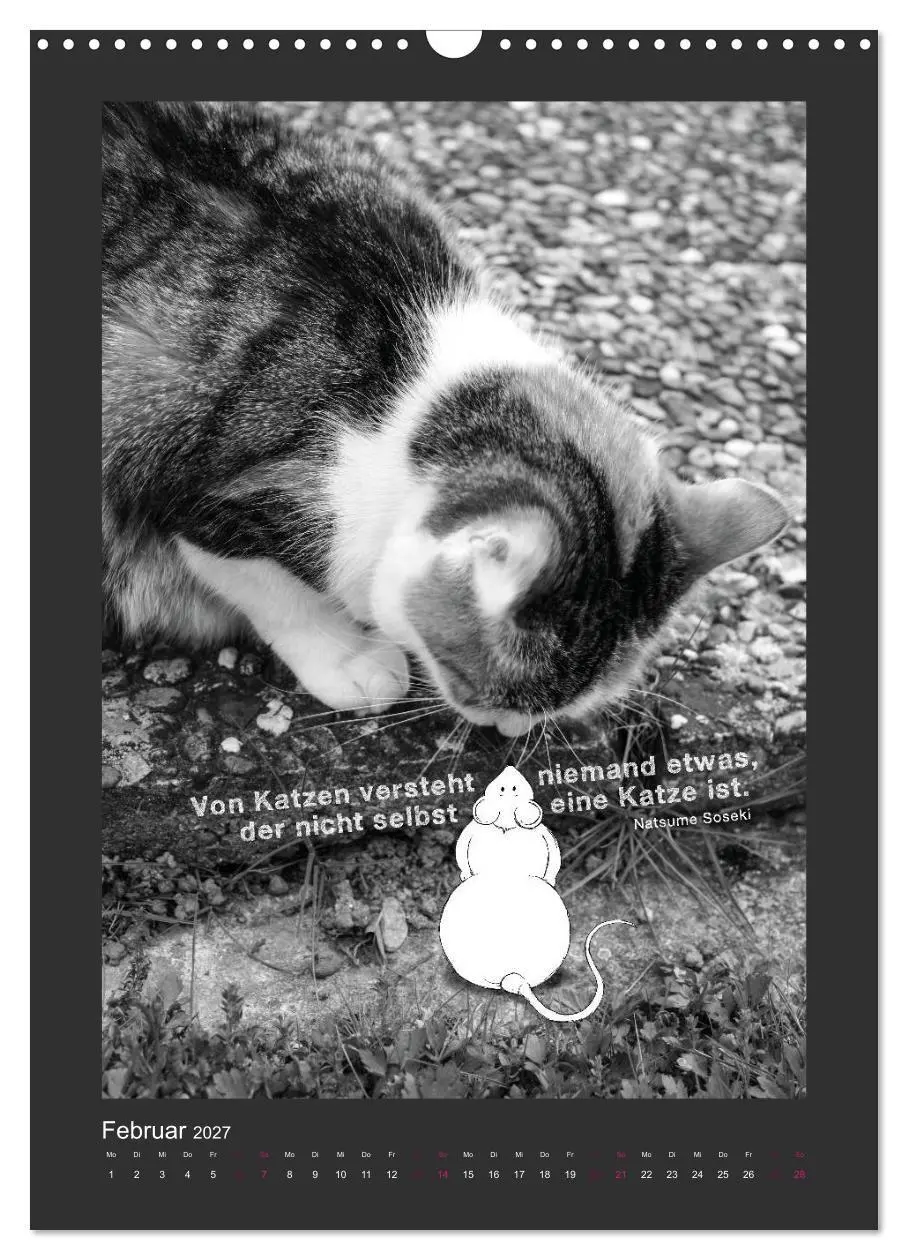 Bild: 9783594147832 | Katz &amp; Maus (Wandkalender 2027 DIN A3 hoch), CALVENDO Monatskalender