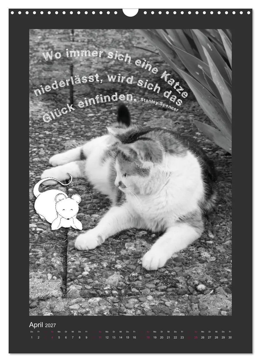 Bild: 9783594147832 | Katz &amp; Maus (Wandkalender 2027 DIN A3 hoch), CALVENDO Monatskalender