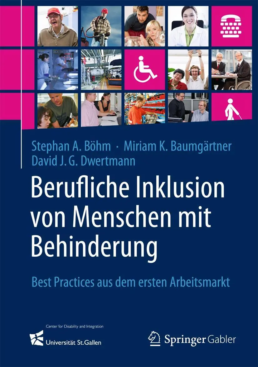 Cover: 9783642347832 | Berufliche Inklusion von Menschen mit Behinderung | Böhm (u. a.) | xx
