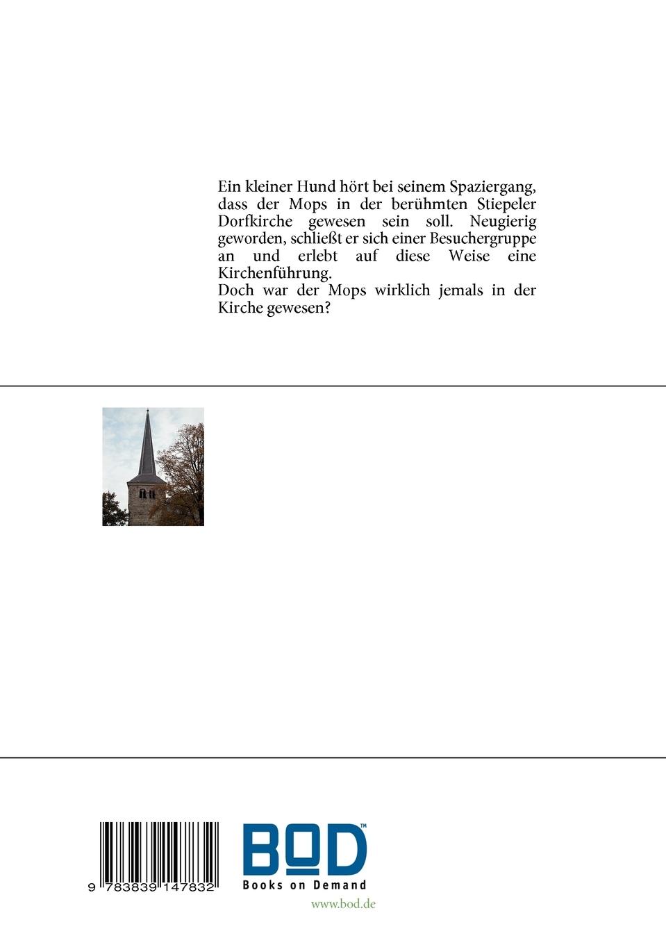 Rückseite: 9783839147832 | Ein Mops lief in die Kirche | Carola Mehring | Taschenbuch | 52 S.