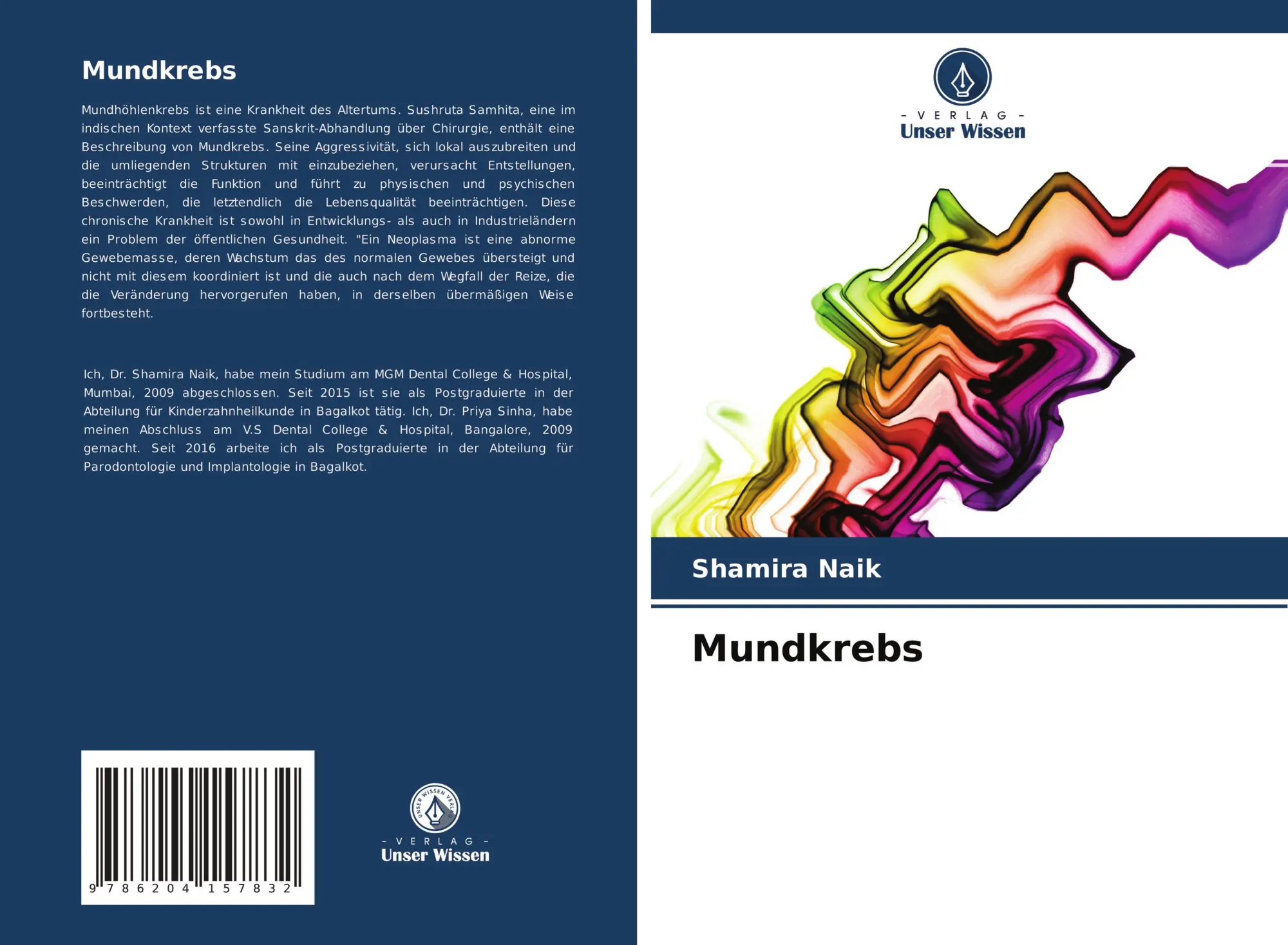Cover: 9786204157832 | Mundkrebs | Shamira Naik | Taschenbuch | Paperback | 52 S. | Deutsch