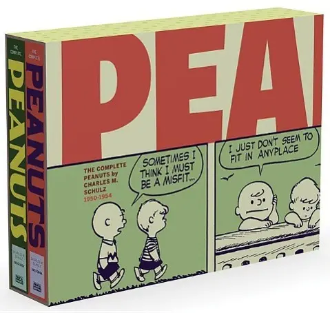 Cover: 9781606997932 | The Complete Peanuts 1950-1954 | Vols. 1 &amp; 2 Gift Box Set - Paperback