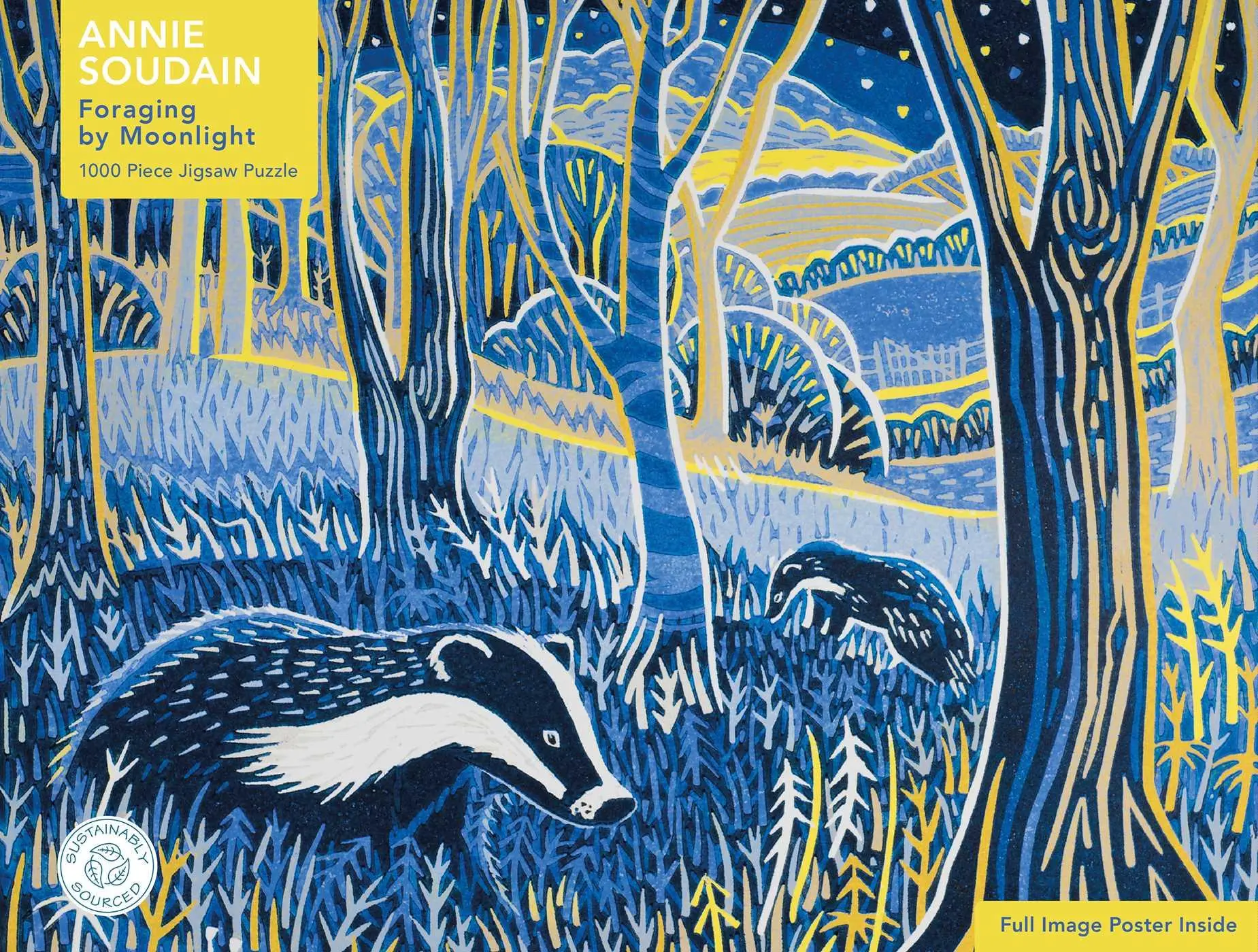 Cover: 9781839647932 | Puzzle - Annie Soudain, Nahrungssuche bei Mondlicht | Publishing