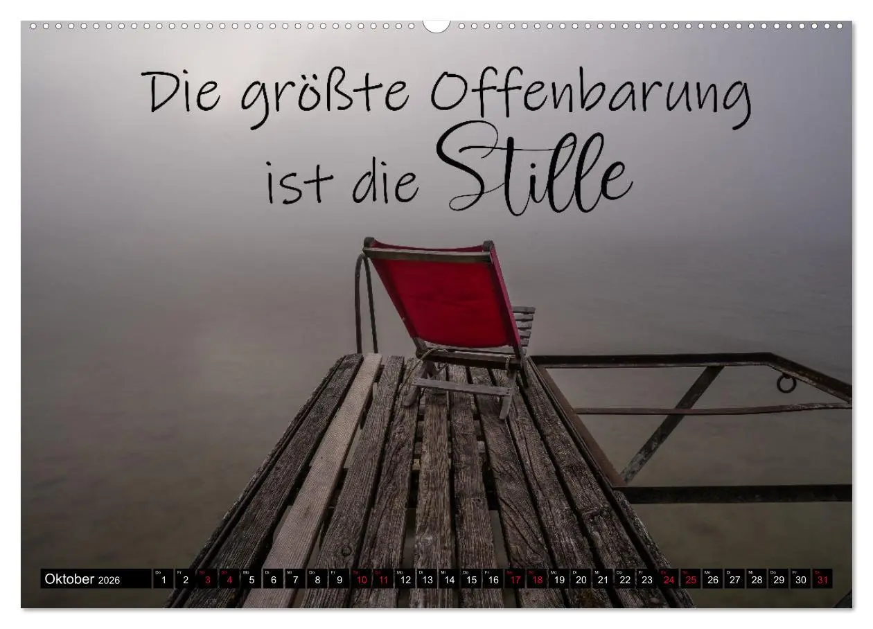 Bild: 9783457447932 | Bilder und Texte für die Seele (hochwertiger Premium Wandkalender...