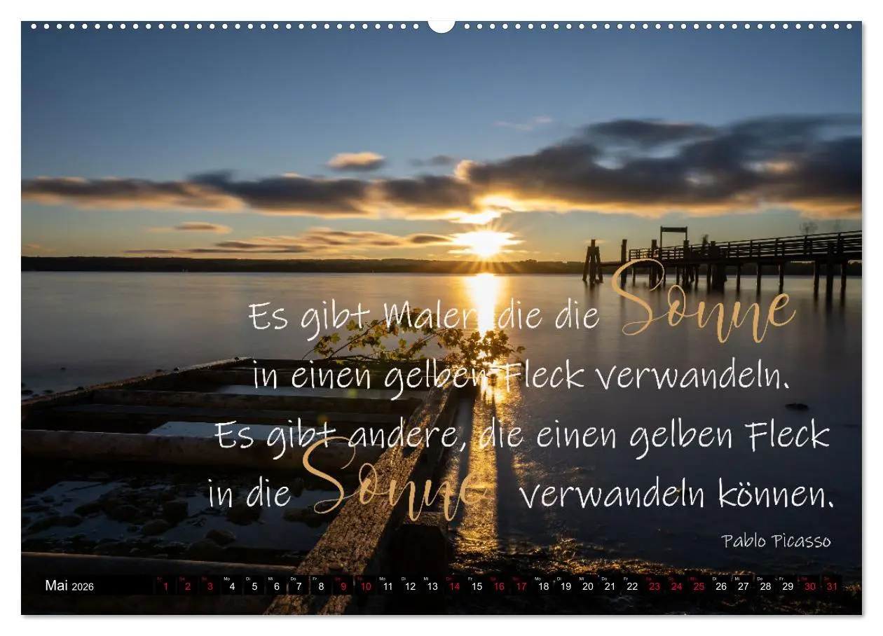 Bild: 9783457447932 | Bilder und Texte für die Seele (hochwertiger Premium Wandkalender...