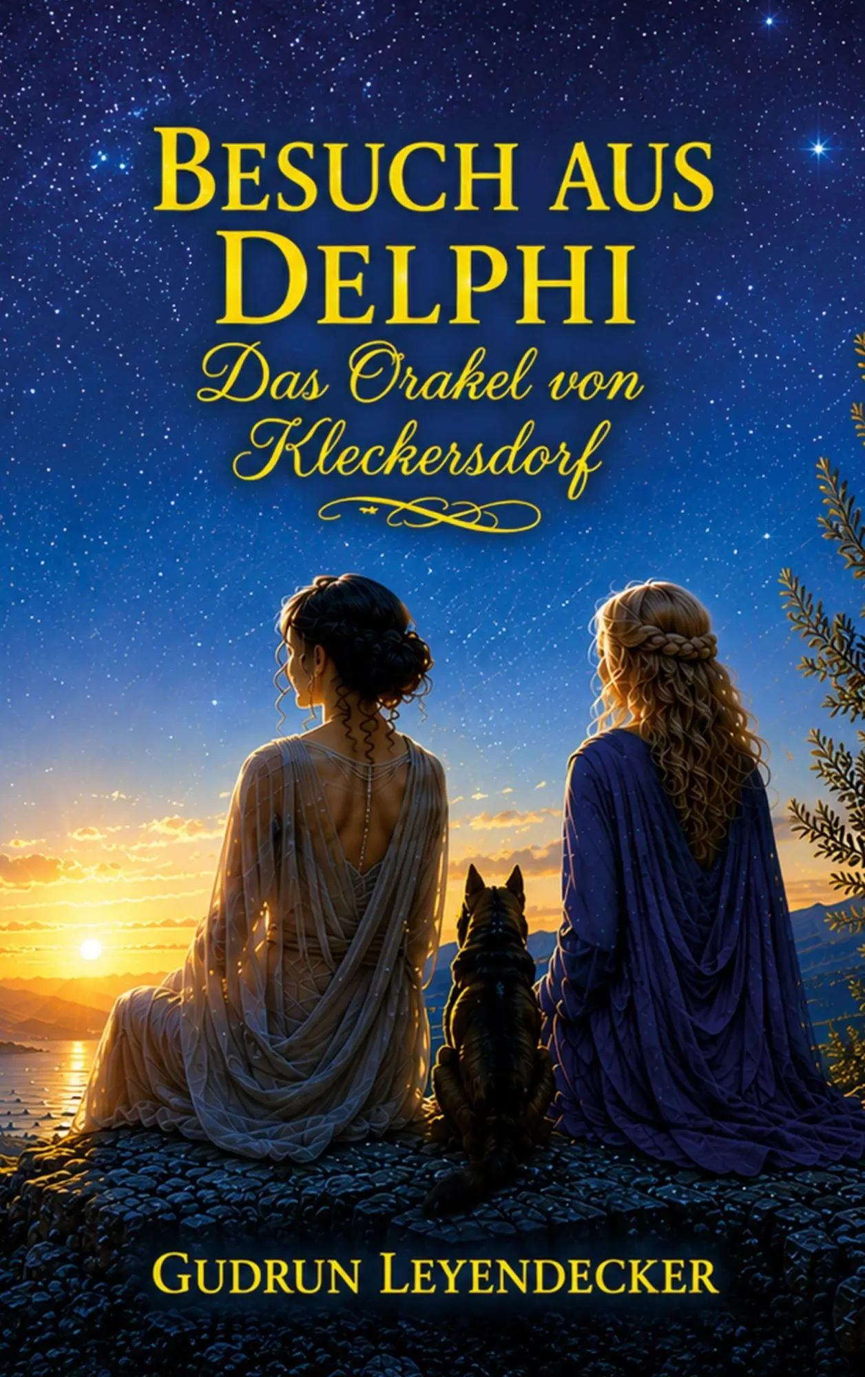 Cover: 9783696727932 | Besuch aus Delphi | Das Orakel von Kleckersdorf | Gudrun Leyendecker