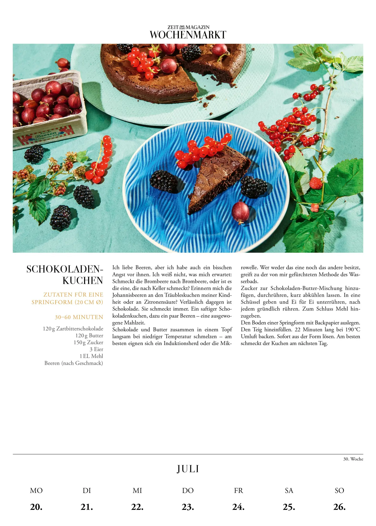 Bild: 9783742327932 | Wochenmarkt - Wochenkalender 2026 | Elisabeth Raether | Kalender