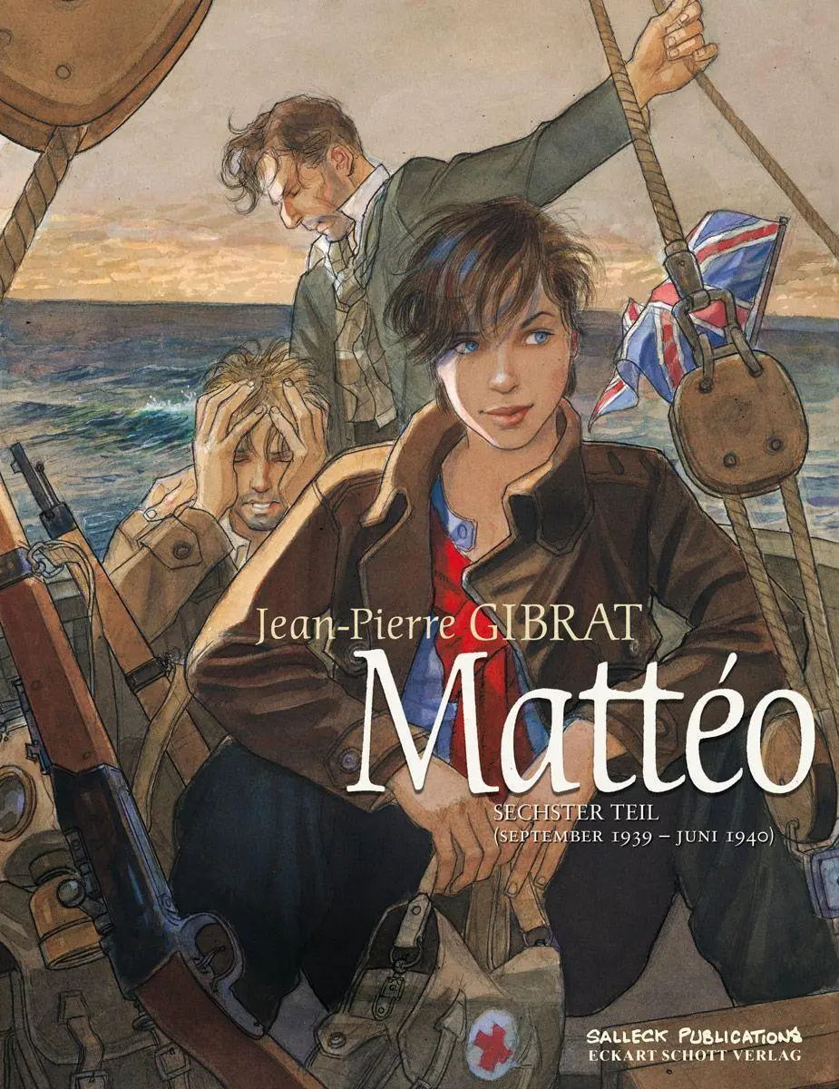 Cover: 9783899087932 | Mattéo | Sechster Teil: September 1936 - Juni 1940 | Gibrat | Buch