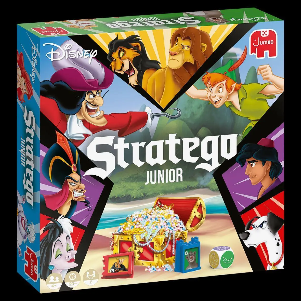 Cover: 8710126198032 | Stratego Junior Disney | Spiel | Brettspiel | 19803 | Deutsch | 2022