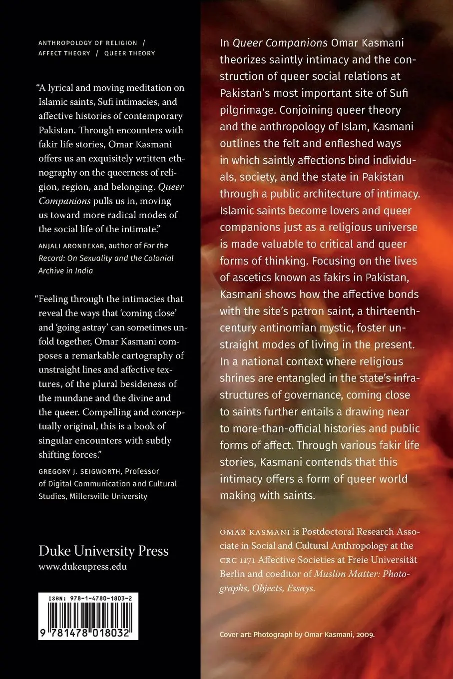 Rückseite: 9781478018032 | Queer Companions | Omar Kasmani | Taschenbuch | Englisch | 2022