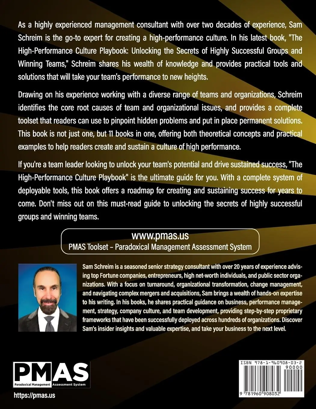 Rückseite: 9781960908032 | The High-Performance Culture Playbook | Sam Schreim | Taschenbuch