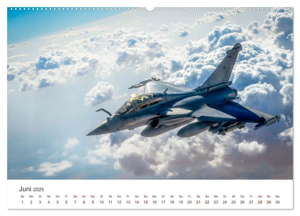 Bild: 9783383918032 | Kampfjets - Düsenjäger-Kalender (Wandkalender 2025 DIN A2 quer),...