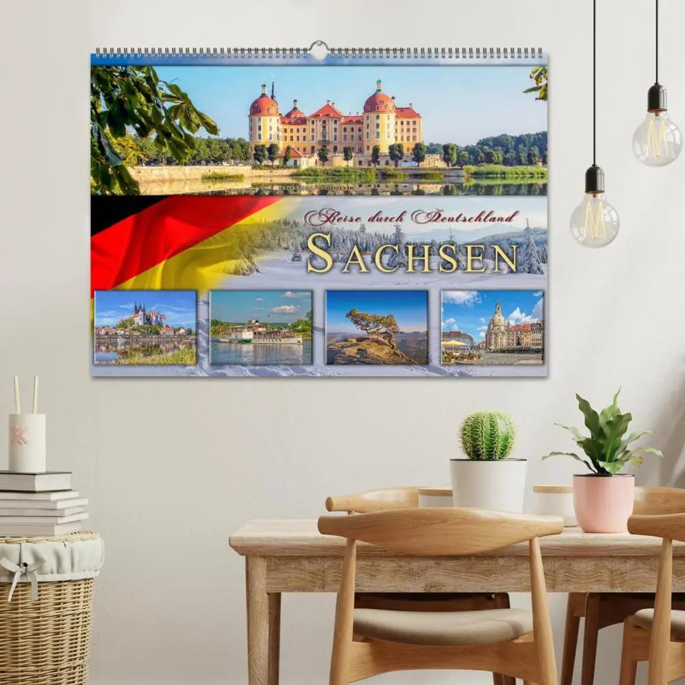 Bild: 9783435318032 | Reise durch Deutschland - Sachsen (Wandkalender 2025 DIN A2 quer),...