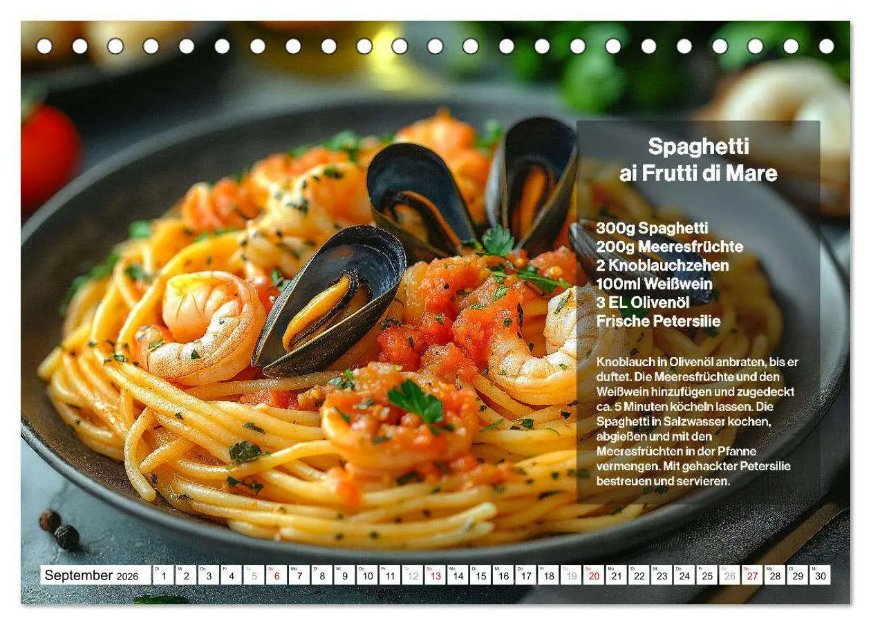 Bild: 9783457338032 | Italienische Spaghetti Rezepte - Leckere Soßen für jeden Monat...