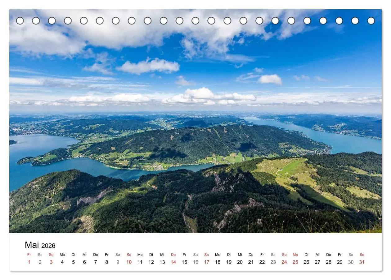 Bild: 9783457958032 | Salzkammergut - Die schönsten Seen Oberösterreichs (Tischkalender...