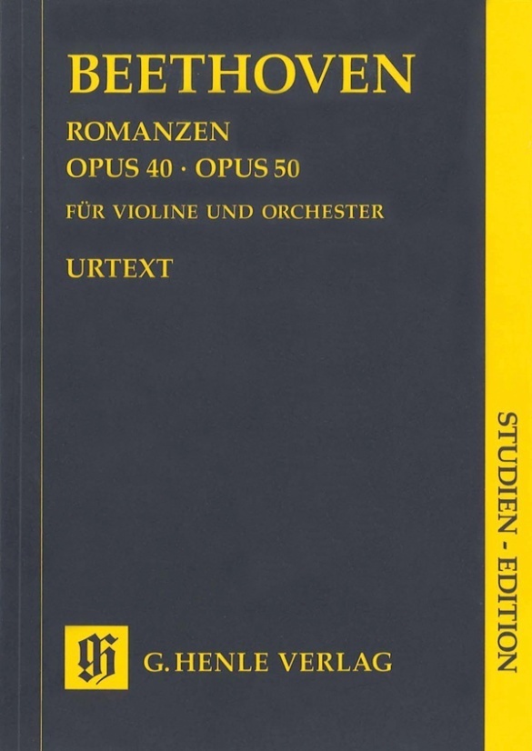 Cover: 9790201898032 | Romanzen Fur Violine Und Orchester | Besetzung: Orchester | Buch