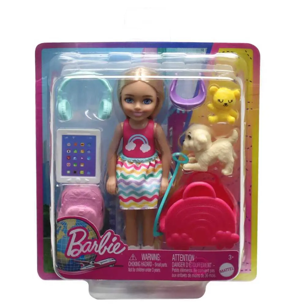 Cover: 194735098132 | Barbie Travel Chelsea | In Blister | HJY17 | 2023 | Mattel