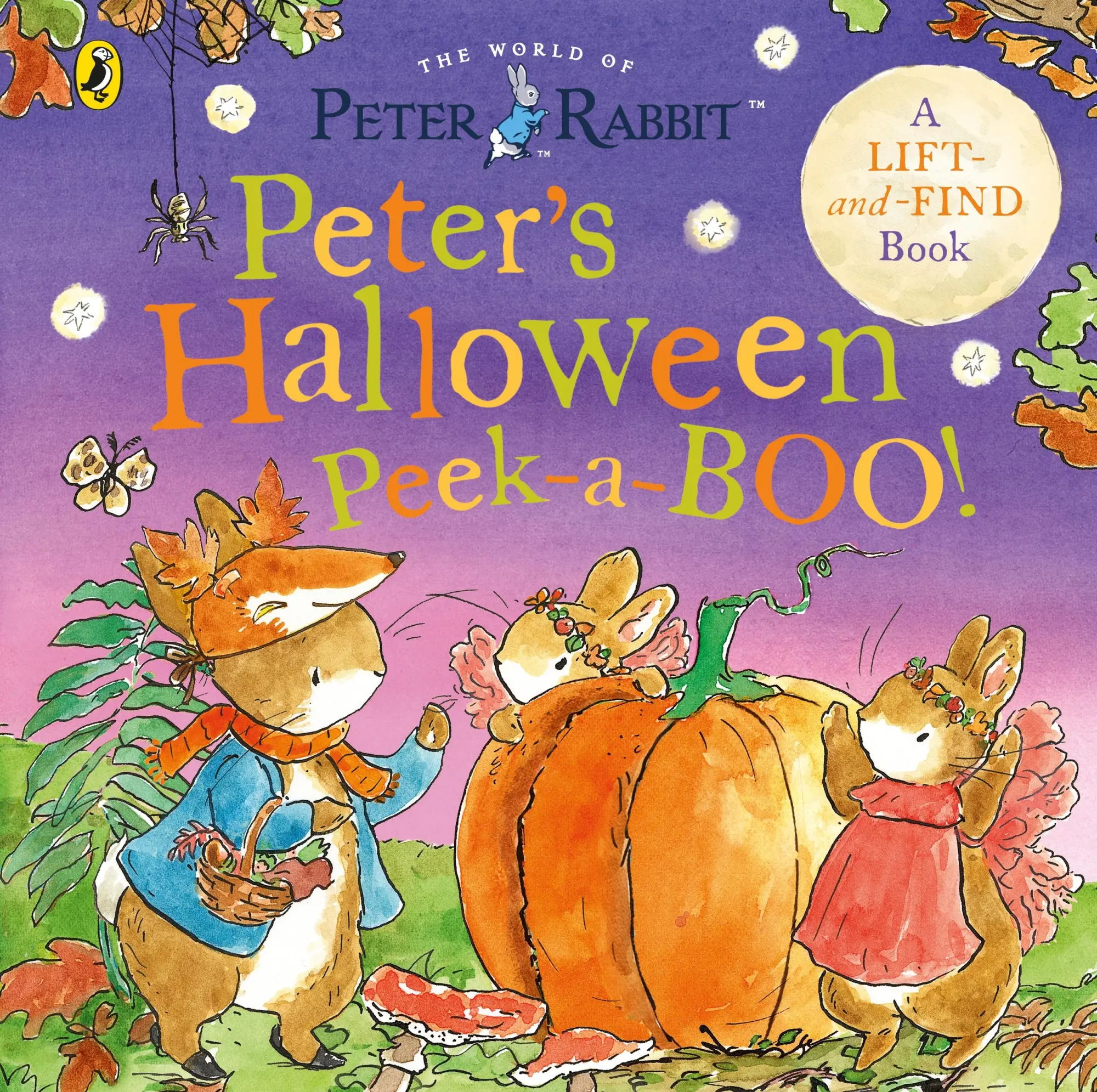 Cover: 9780241708132 | Peter Rabbit: Peter's Halloween Peek-a-BOO! | A lift and find book