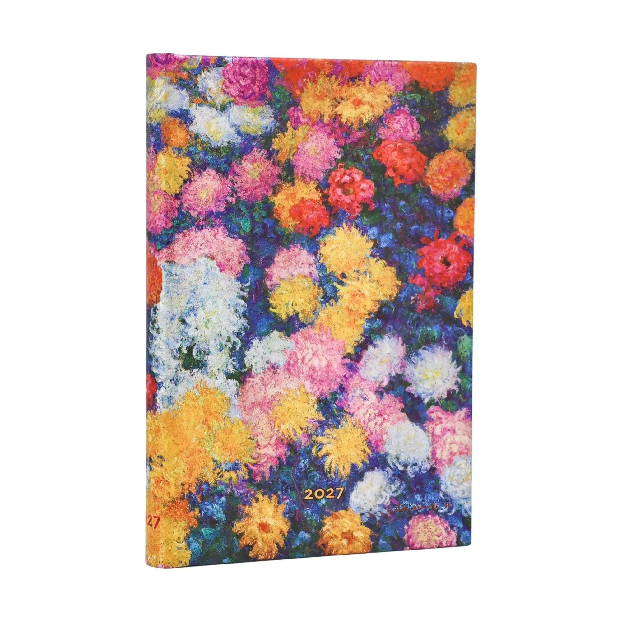 Cover: 9780349718132 | 12-Monatskalender 2027 Monets Chrysanthemen Maxi Verso | Paperblanks