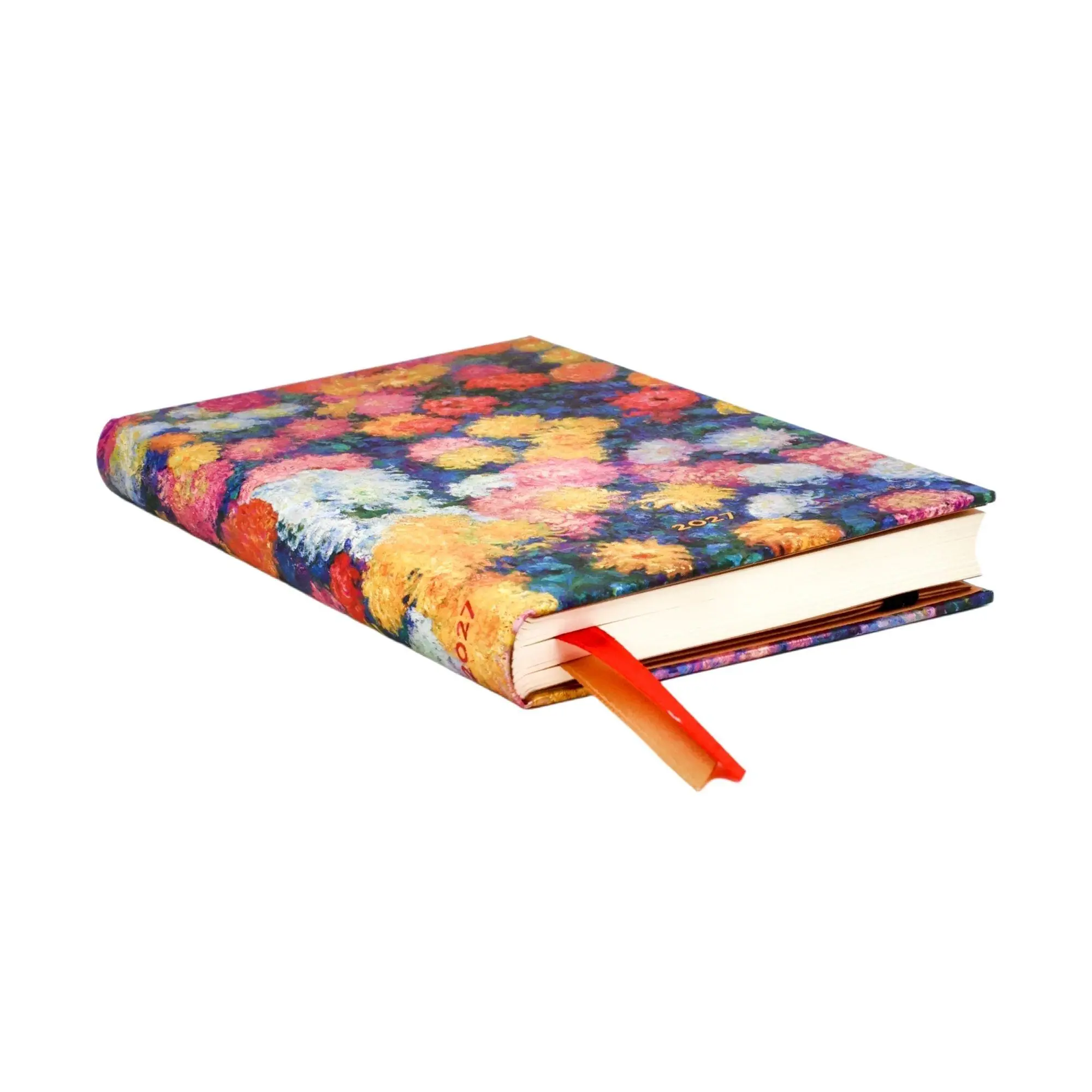 Bild: 9780349718132 | 12-Monatskalender 2027 Monets Chrysanthemen Maxi Verso | Paperblanks