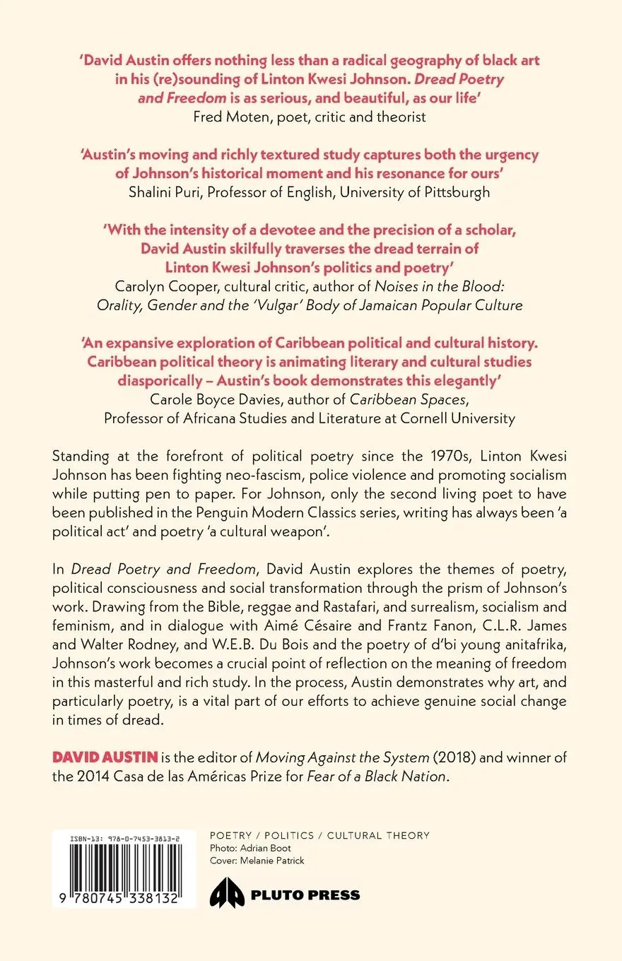 Rückseite: 9780745338132 | Dread Poetry and Freedom | David Austin | Taschenbuch | Englisch