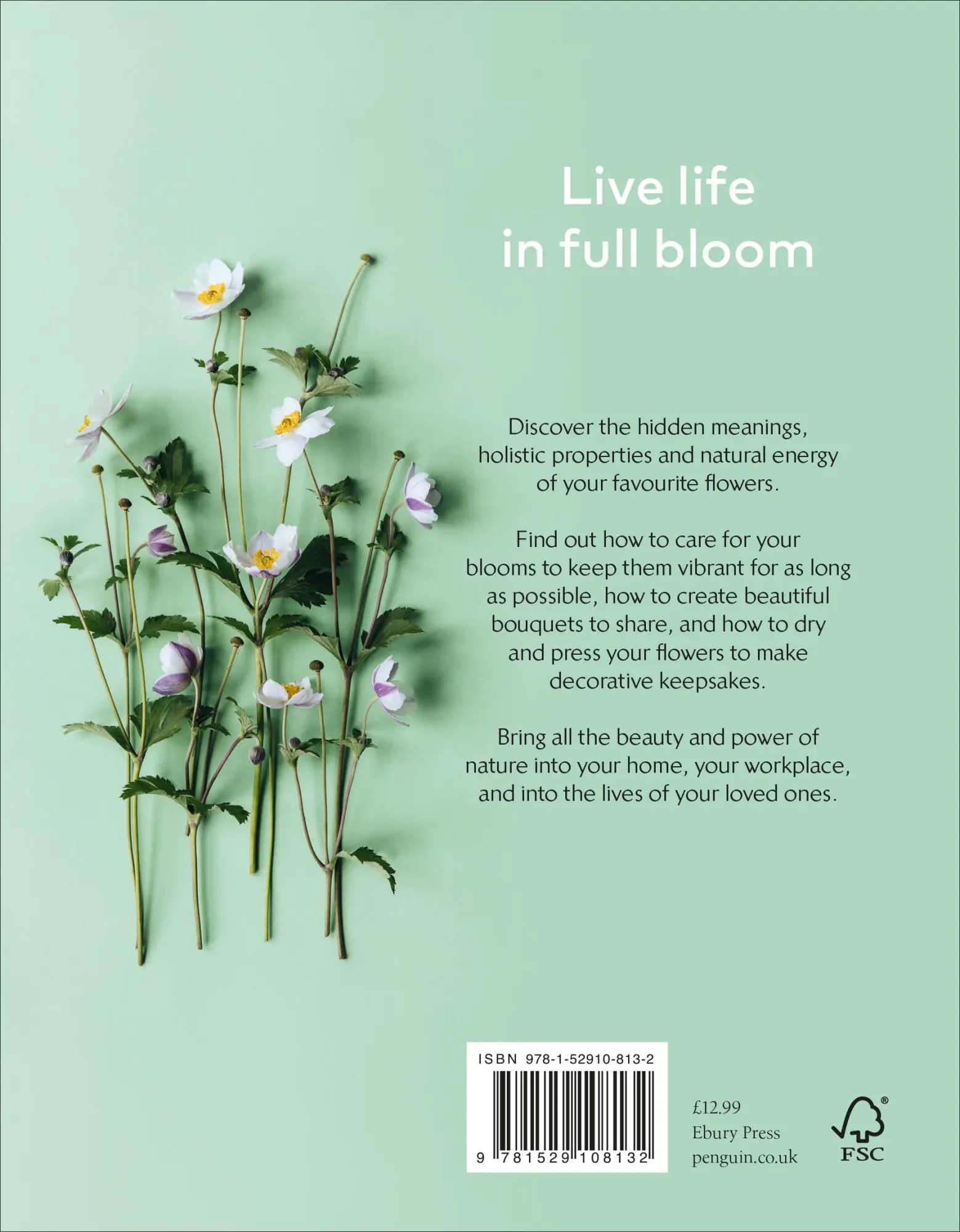 Rückseite: 9781529108132 | The Healing Power of Flowers | Claire Bowen | Buch | Gebunden | 2021