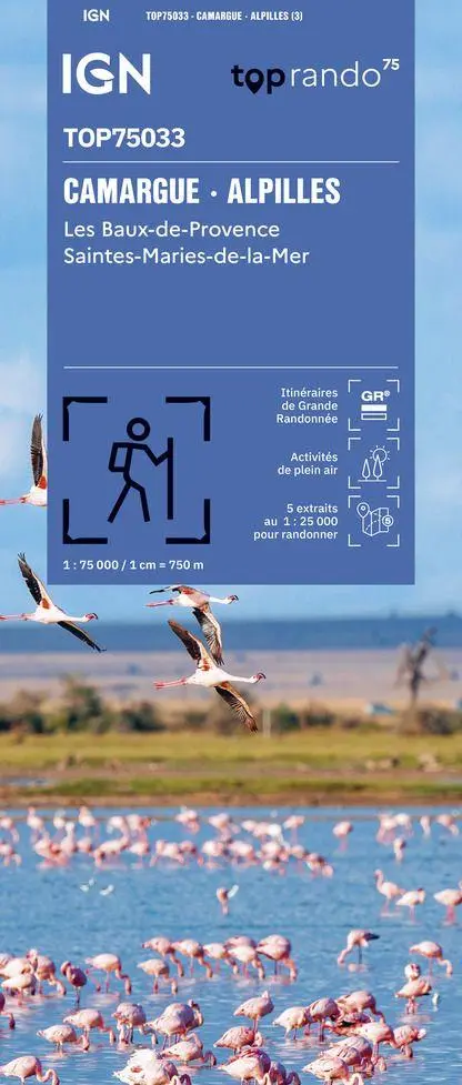 Cover: 9782758558132 | Camargue Alpilles | 1:75000 | (Land-)Karte | Englisch | 2026