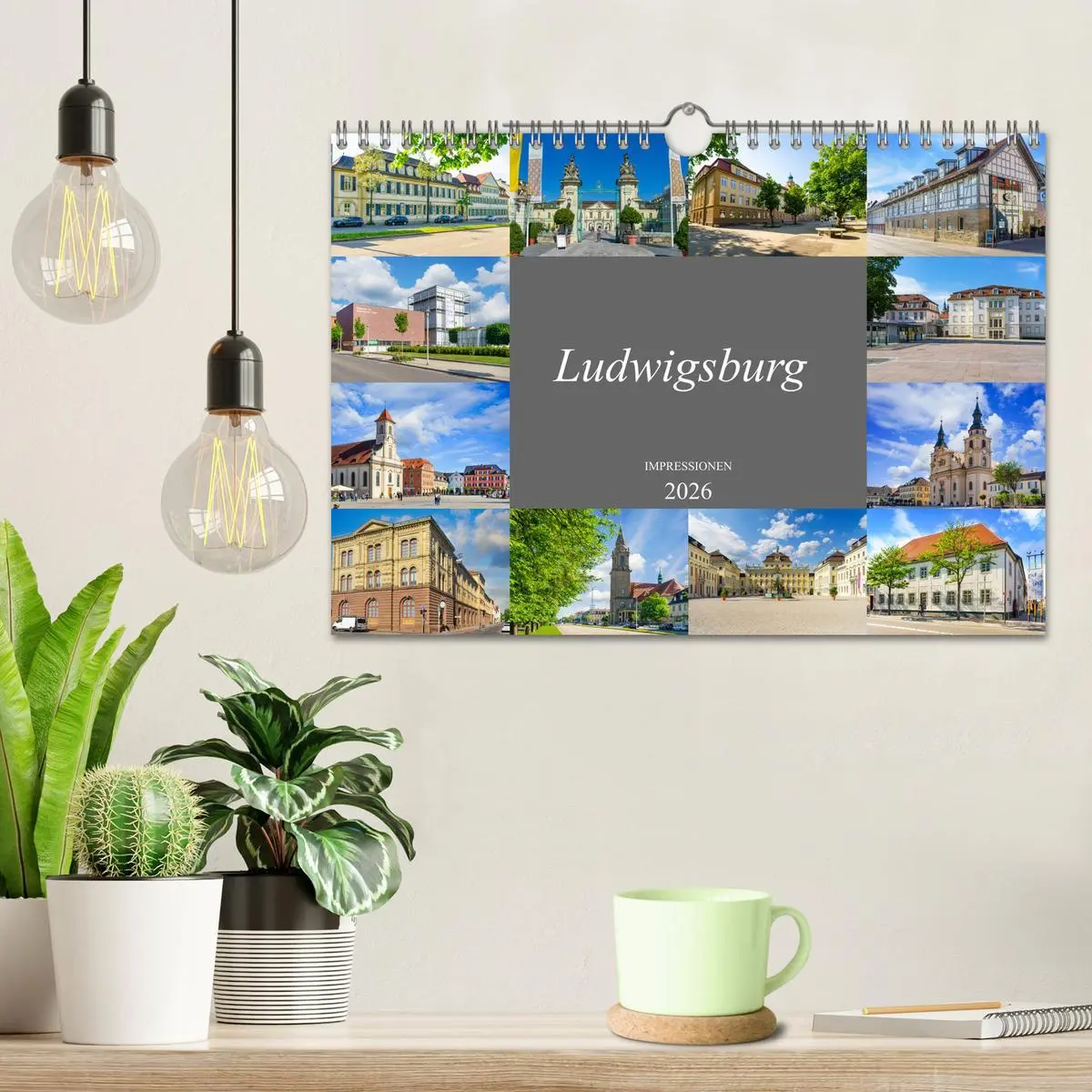 Bild: 9783457638132 | Ludwigsburg Impressionen (Wandkalender 2026 DIN A4 quer), CALVENDO...