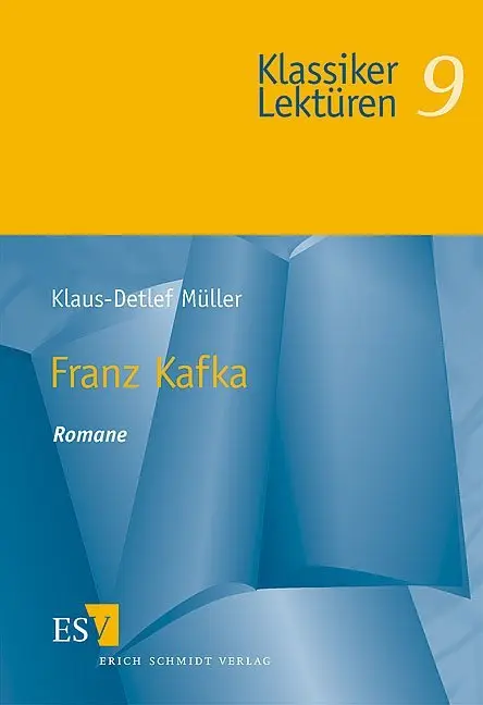 Cover: 9783503098132 | Franz Kafka | Romane | Klaus-Detlef Müller | Taschenbuch | 149 S.