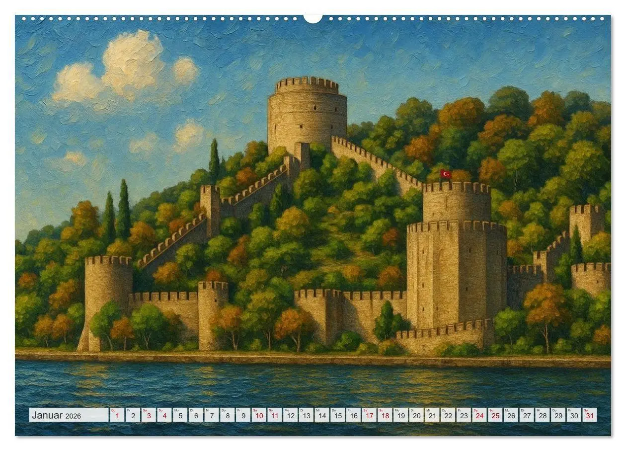 Bild: 9783516728132 | Sehenswertes in Istanbul - Die Sprache der Farben (Wandkalender...