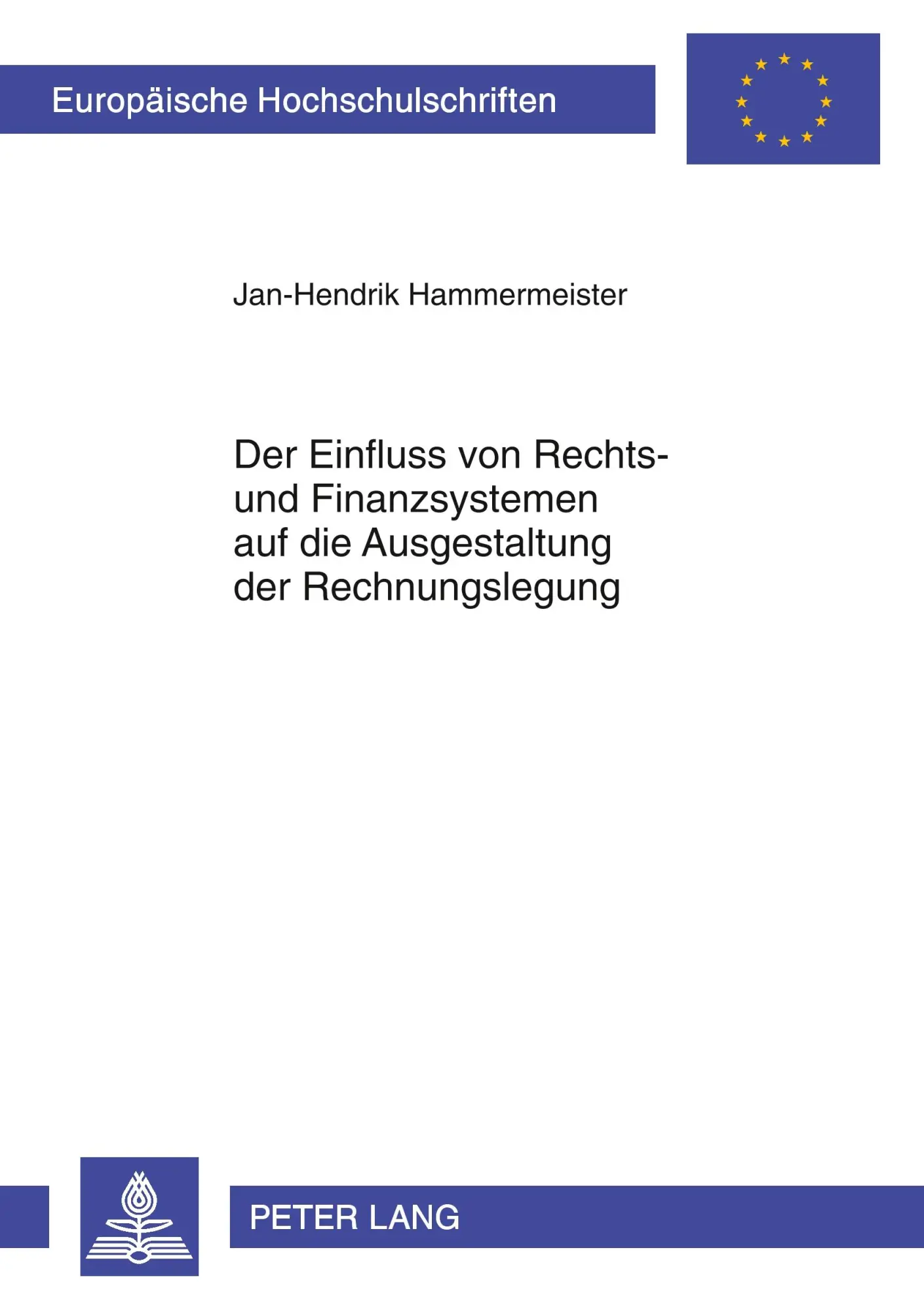 Cover: 9783631638132 | Der Einfluss von Rechts- und Finanzsystemen auf die Ausgestaltung...