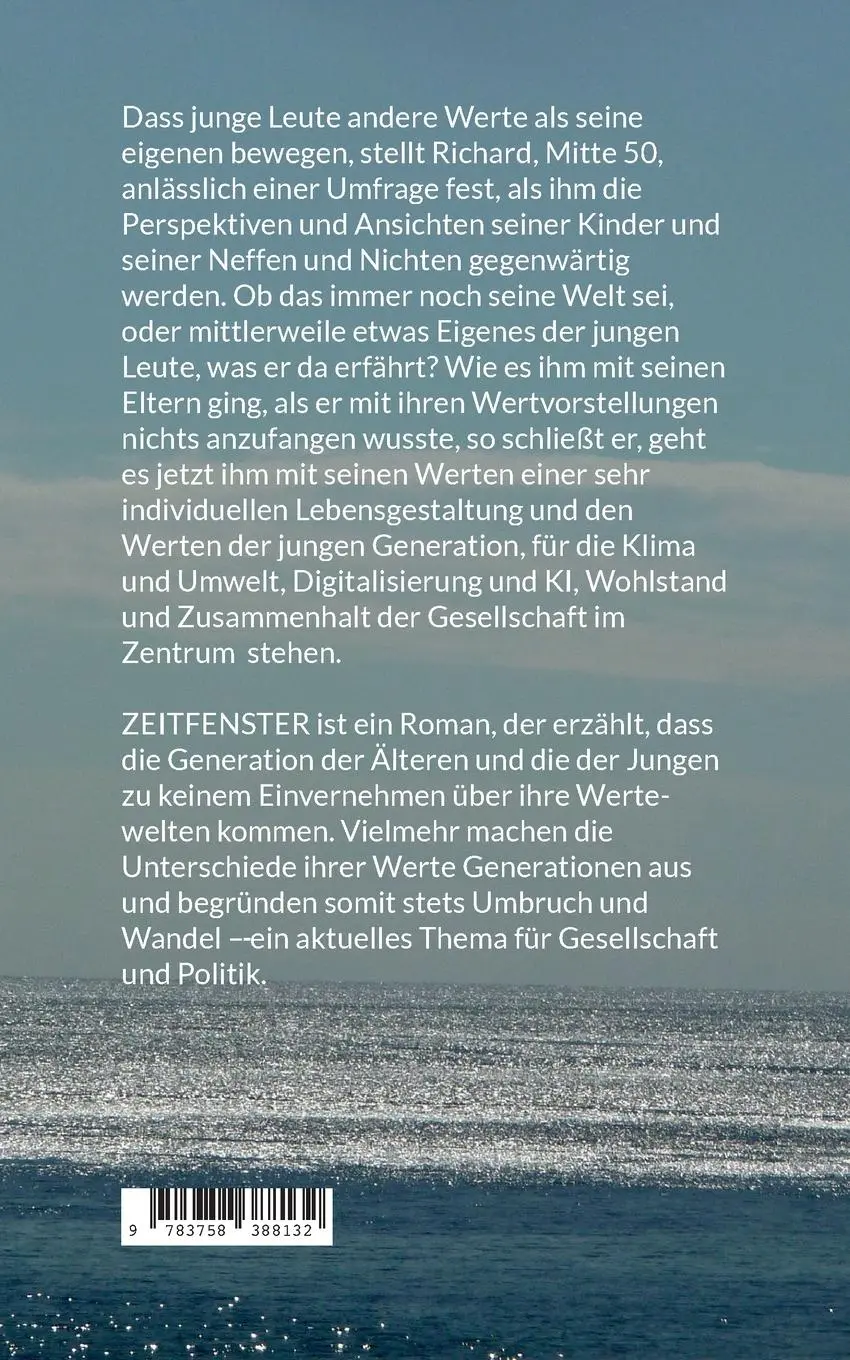 Rückseite: 9783758388132 | Zeitfenster | Roman | Andreas Degkwitz | Taschenbuch | 176 S. | 2025