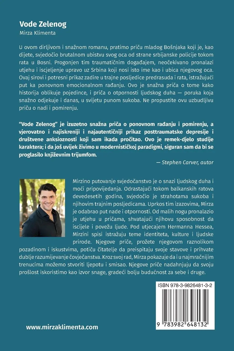 Rückseite: 9783982648132 | Vode Zelenog | Mirza Klimenta | Taschenbuch | ? | 2025