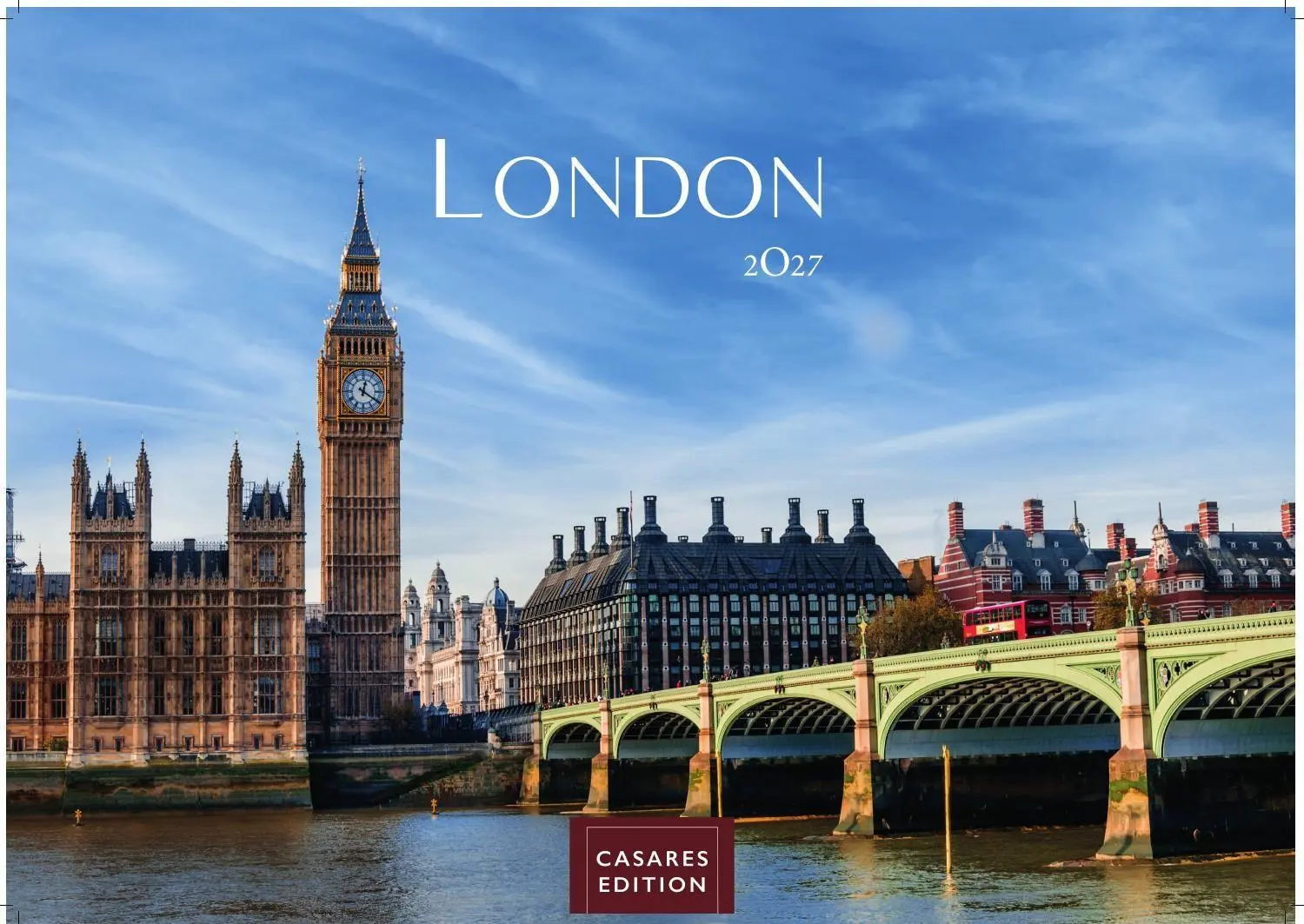 Cover: 9781835248232 | London Kalender 2027 - Wandkalender Fotokalender England 35x50cm...