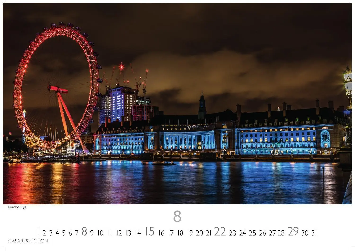 Bild: 9781835248232 | London Kalender 2027 - Wandkalender Fotokalender England 35x50cm...