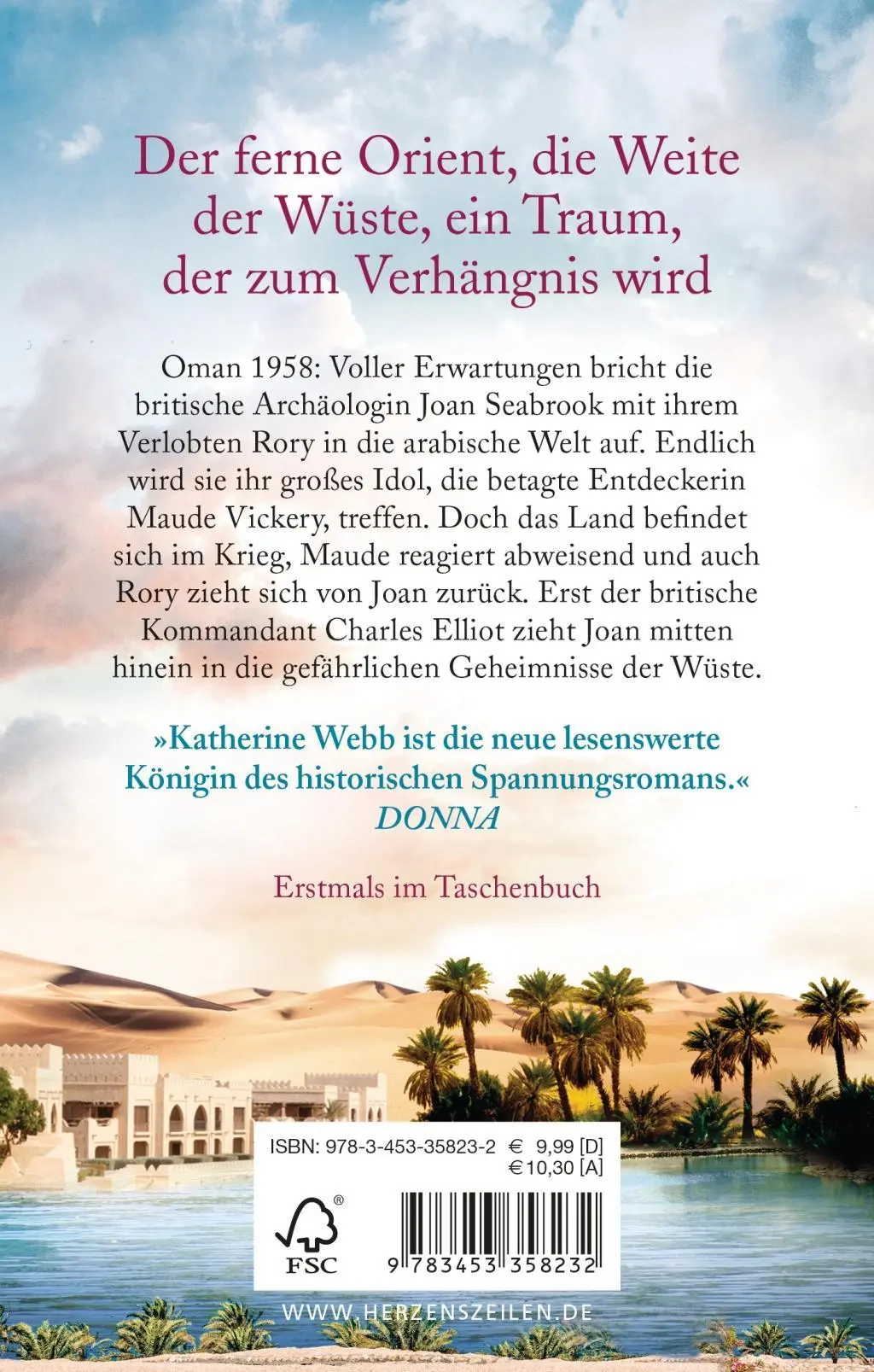 Bild: 9783453358232 | Das Versprechen der Wüste | Katherine Webb | Taschenbuch | 544 S.