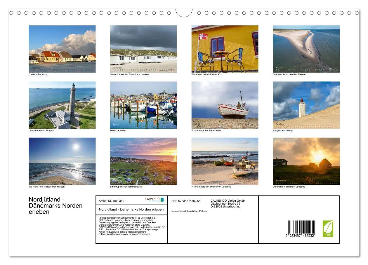 Bild: 9783457488232 | Nordjütland - Dänemarks Norden erleben (Wandkalender 2026 DIN A3...