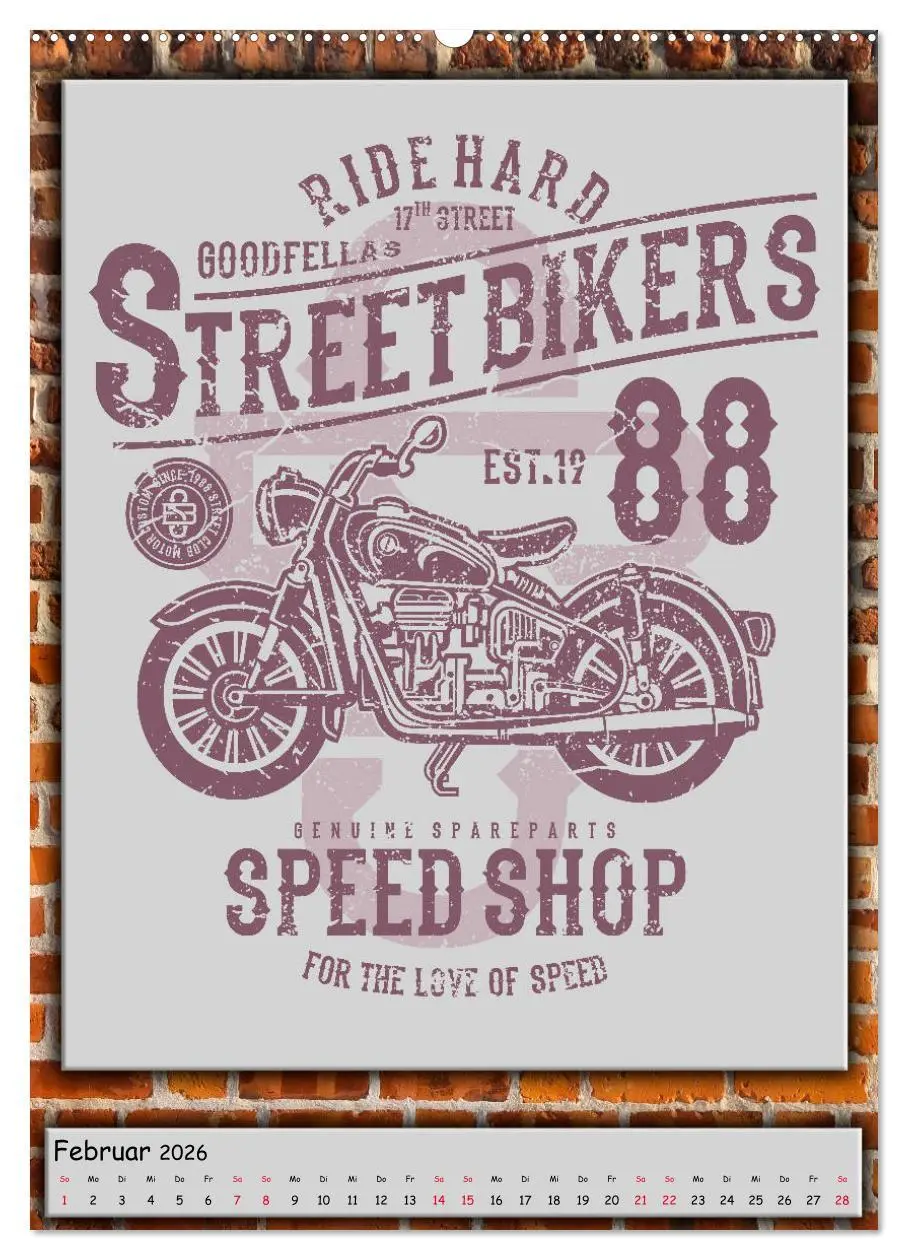 Bild: 9783516408232 | Motorrad - nostalgische Momente (hochwertiger Premium Wandkalender...