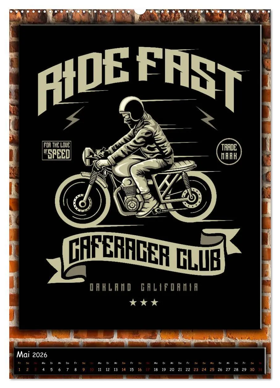 Bild: 9783516408232 | Motorrad - nostalgische Momente (hochwertiger Premium Wandkalender...