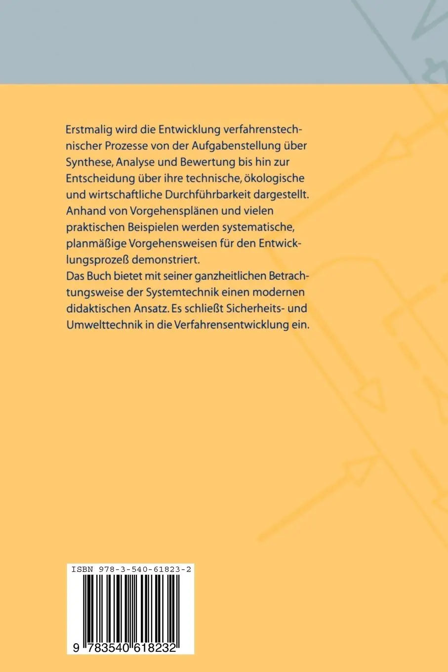 Rückseite: 9783540618232 | Entwicklung verfahrenstechnischer Prozesse | Eckhart Blass | Buch