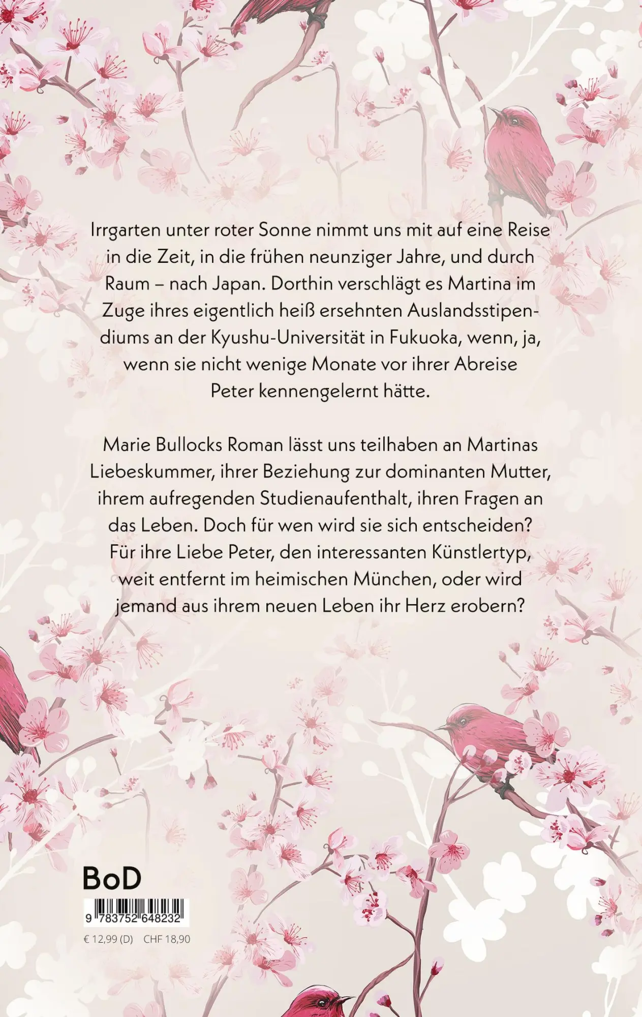 Rückseite: 9783752648232 | Irrgarten unter roter Sonne | Marie Bullock | Taschenbuch | 372 S.