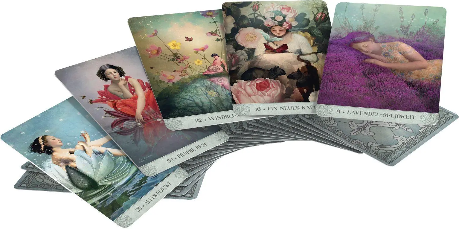 Bild: 9783868268232 | Botanical Dreams Orakel - 56 Orakel-Karten und 68-seitiges Booklet