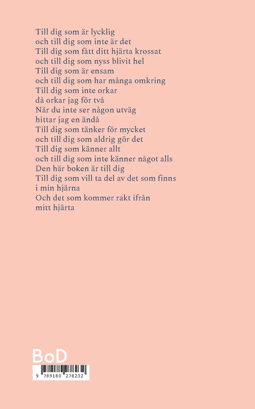 Rückseite: 9789180278232 | I min hjärna Från mitt hjärta | Nellie Strand | Taschenbuch | 2022