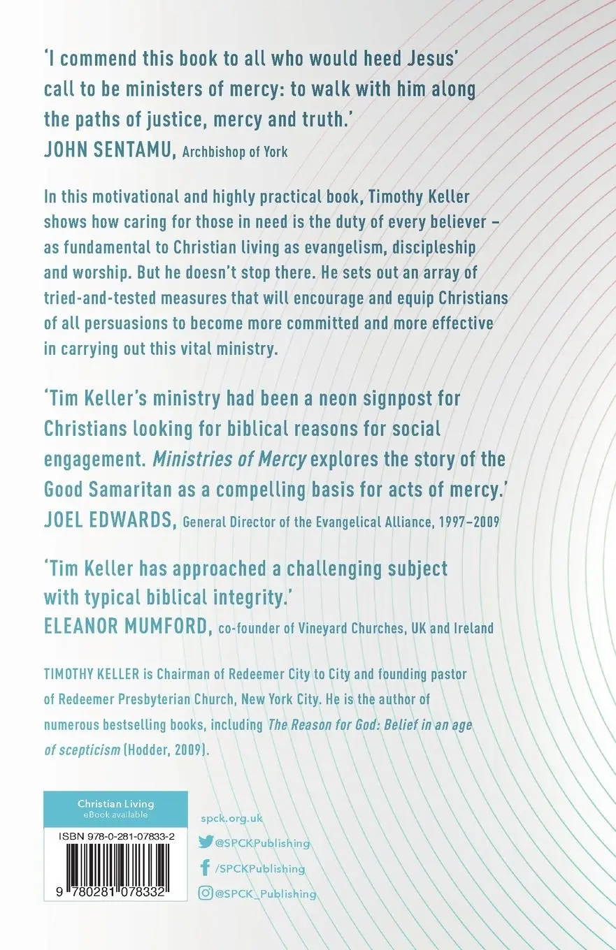 Rückseite: 9780281078332 | Ministries of Mercy | Learning To Care Like Jesus | Timothy Keller