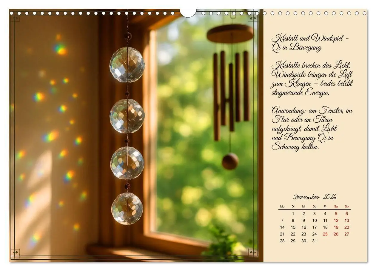 Bild: 9783516708332 | Feng Shui - Symbole für die Harmonie des Qi (Wandkalender 2026 DIN...