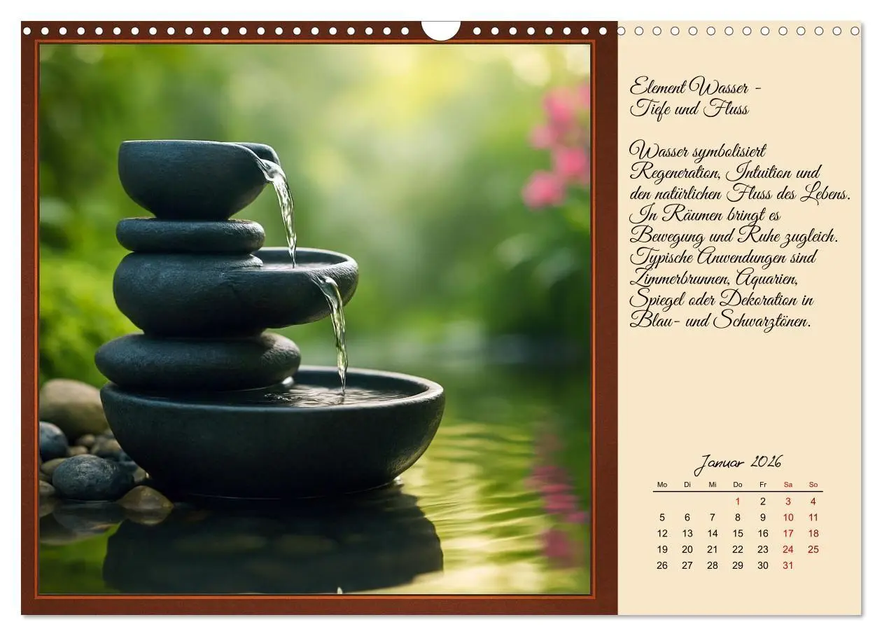 Bild: 9783516708332 | Feng Shui - Symbole für die Harmonie des Qi (Wandkalender 2026 DIN...