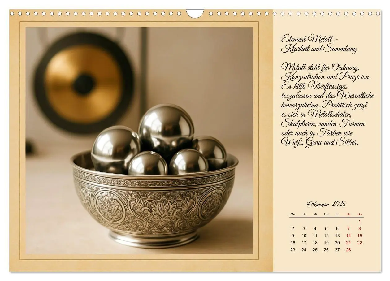 Bild: 9783516708332 | Feng Shui - Symbole für die Harmonie des Qi (Wandkalender 2026 DIN...