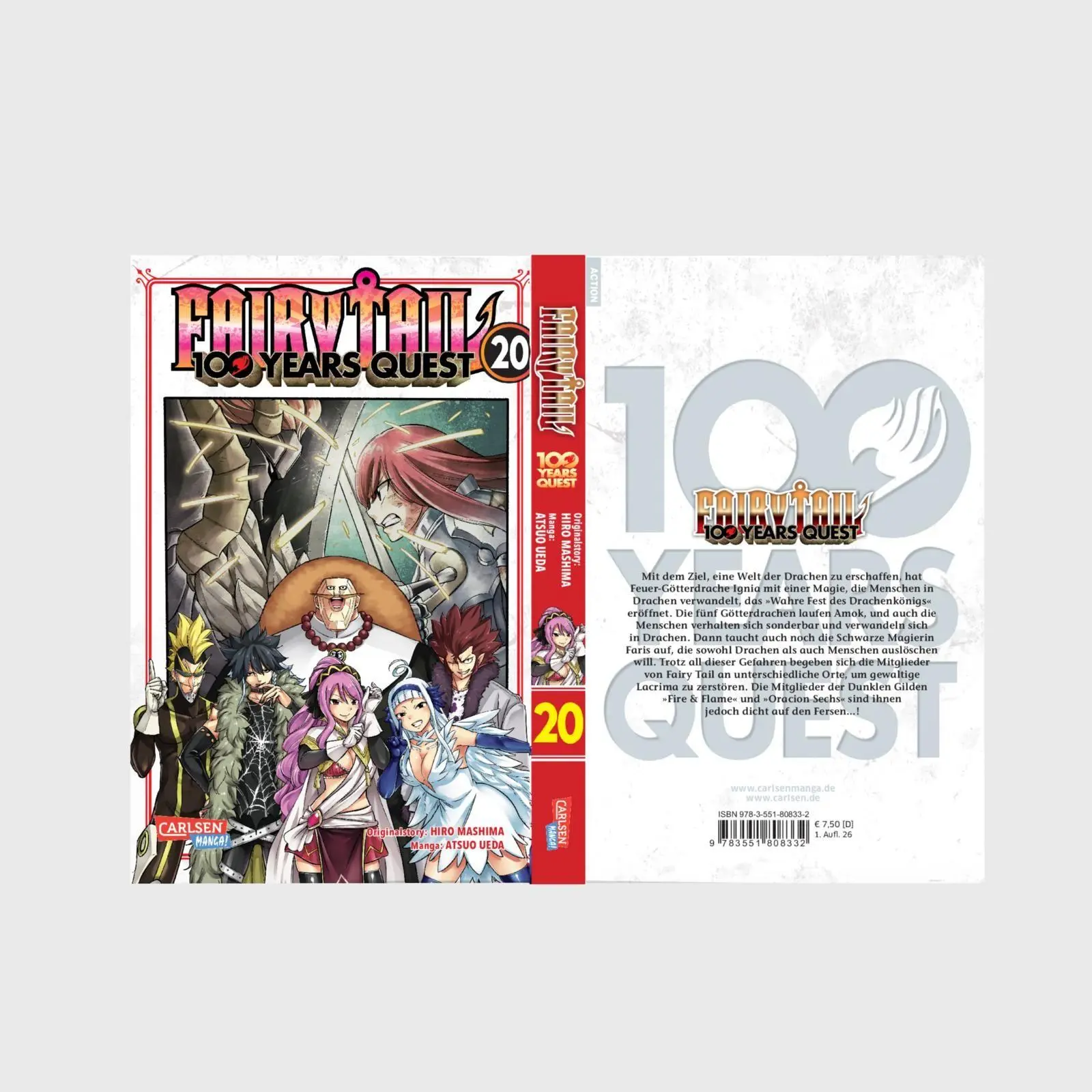 Bild: 9783551808332 | Fairy Tail - 100 Years Quest 20 | Hiro Mashima (u. a.) | Taschenbuch